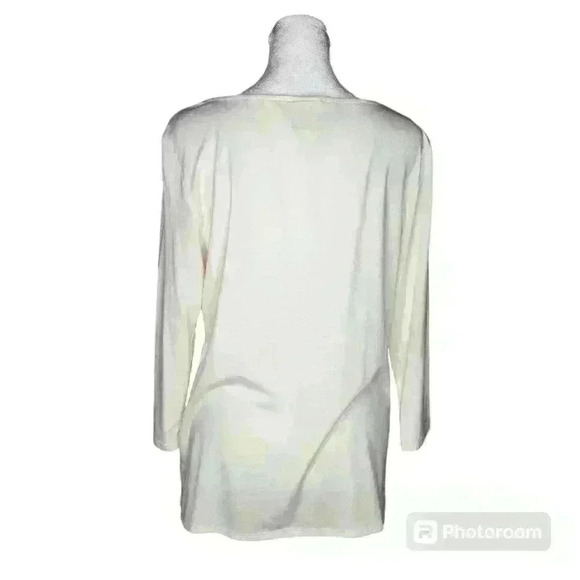 Ruby Rd. Women's ivory blouse size small - Picture 2 of 6